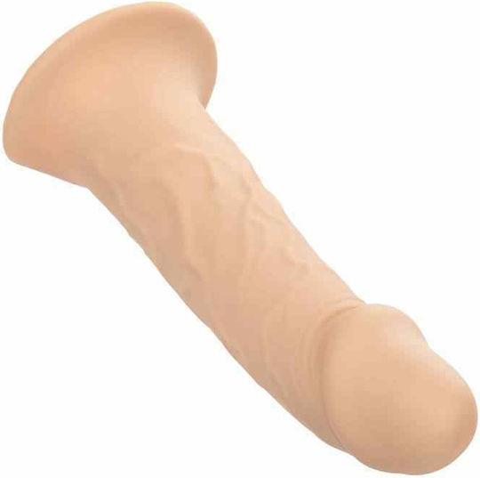 Calexotics Trägerlos Strap On mit Dildo in Hautfarbe