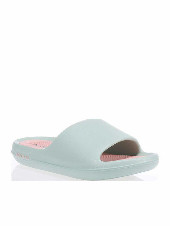 Women's Slides Green