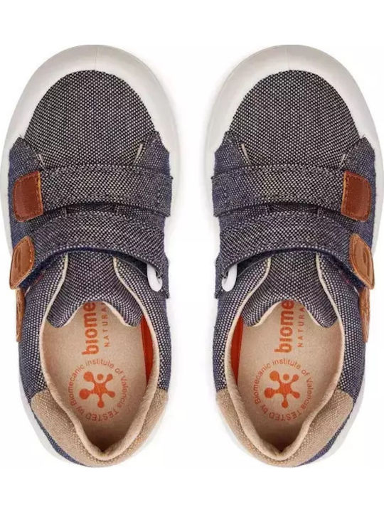 Kids Sneakers Anatomic with Scratch Blue