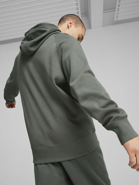 Classics+ Sweatshirt with Hood Black