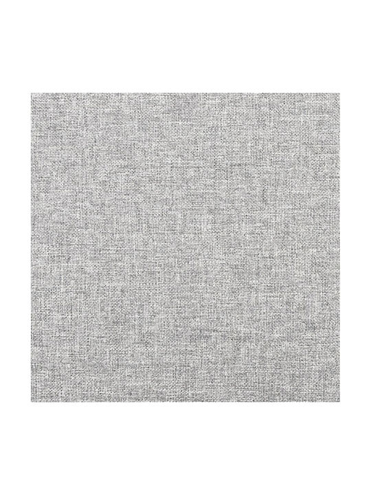 Canapea Cu Două Locuri Pat Gri Deschis Cu Perne Decorative 220x100x69cm