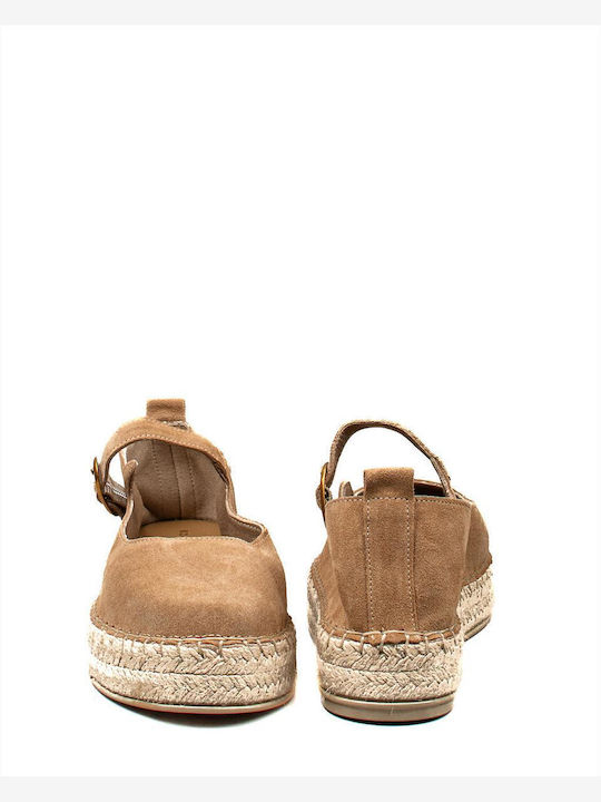 Komis & Komis Women's Platform Espadrilles Brown