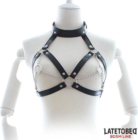 LateToBed Harness Μαύρο