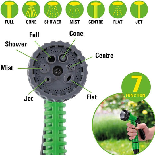 Kinzo Furtun de grădină Udare Set 7.5m