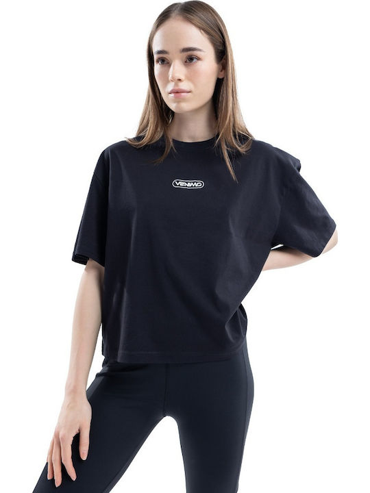 Дамско Спорт T-shirt Черно