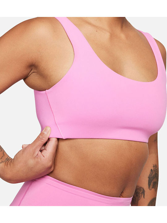 Dri-Fit Alate All U Damen Sport-BH Rosa mit Futter & Leichte Polsterung