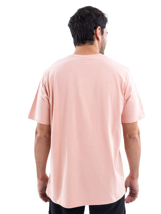 District75 Herren Kurzarmshirt Rosa