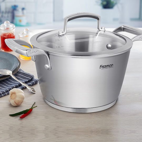 Fissman Millenium Oală Adâncă Din Oțel Inoxidabil 20cm