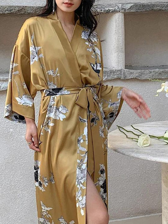 Chicret Robe Galbenă De Vară Pentru Femei