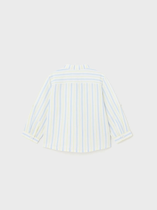 Mayoral Kids Linen Shirt White