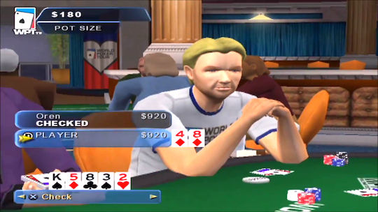 World Series Of Poker 2008: Battle For The Bracelets DS