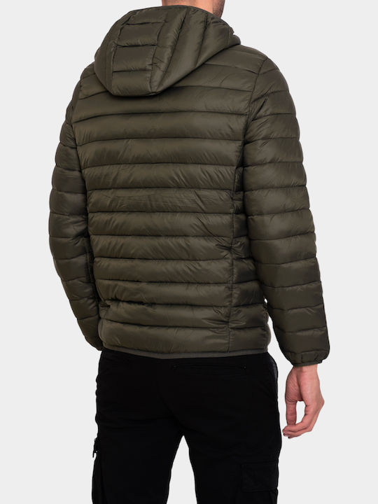 Geacă Barbati Puffer Kaki