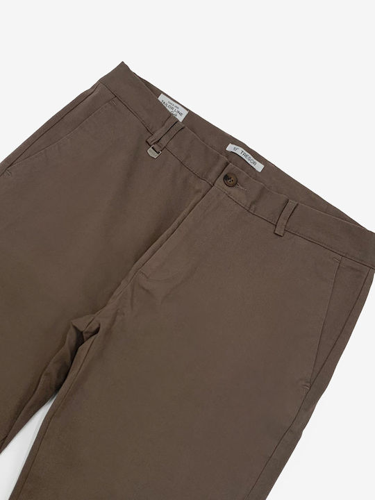 Tresor Men's Trousers Chino Tobacco