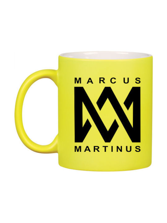 Marcus & Martinus Cană Ceramică Verde 325ml