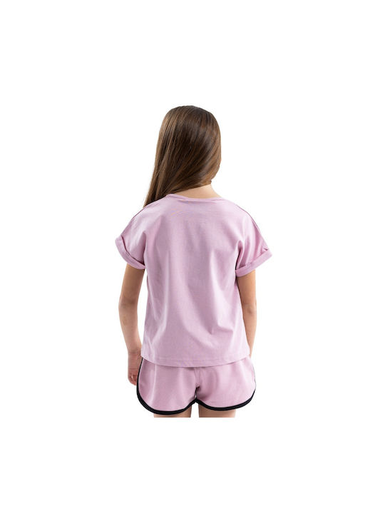 District75 Kinder-T-Shirt LILA