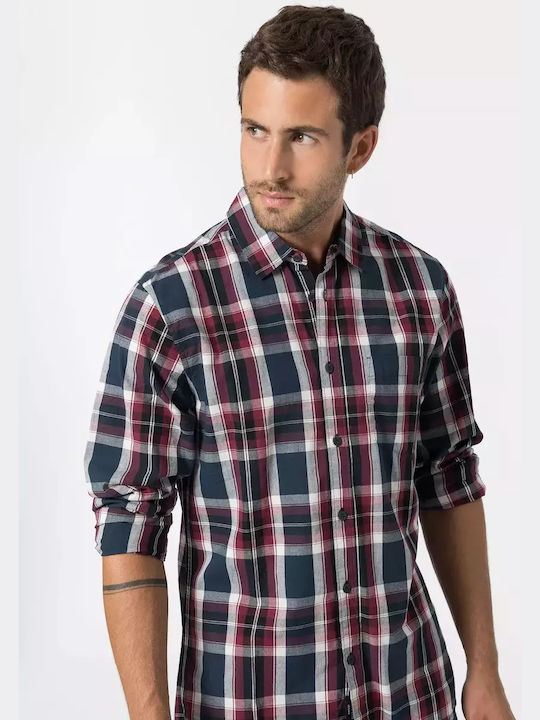 Tiffosi Shirt Plaid 10048189 Red