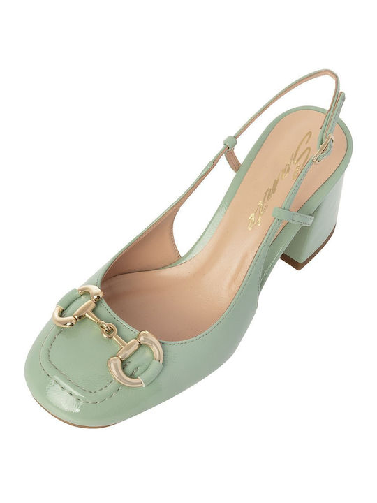 Sante Green Heels