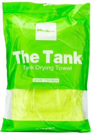 Maxshine Twisted Loop Cloth Microfiber Drying for Body Car 1600gsm Green 73x73cm