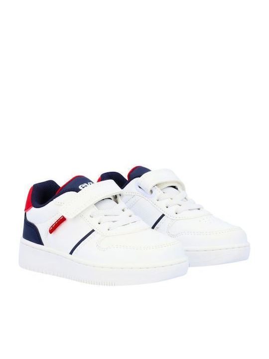 Levi's Παιδικά Sneakers με Σκρατς Λευκά
