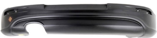 Πισινός Προφυλακτήρας Vw Golf V 5 03-08 R32 Look Εξατμίσεις Αριστερά Γυαλιστερό Μαύρο Abs Πλαστικό