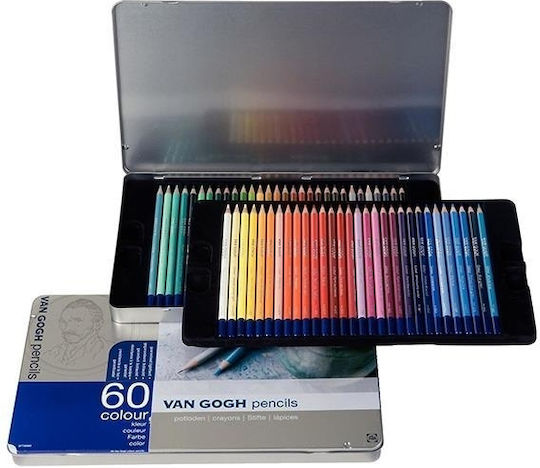 Talens Van Gogh Coloured Pencils 60pcs (set of 1pc). (3 Interest-Free Installments.)