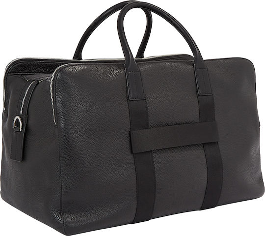 Tommy Hilfiger Sack Voyage Black made of Leather