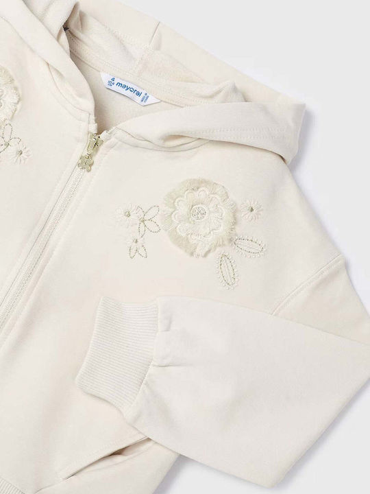 Kids Sweatpants Set Beige 2pcs