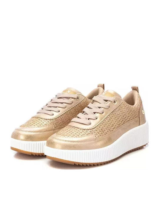 Vegan Γυναικεία Sneakers Χρυσό