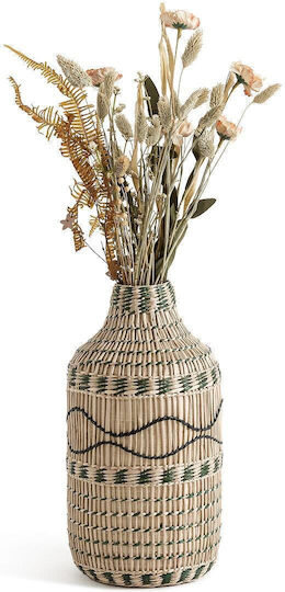 La Redoute Interieurs Decorative Vase Beige 17x17x35cm