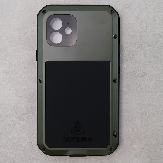 Love Mei Back Cover Metallic Green (iPhone 12 / 12 Pro)