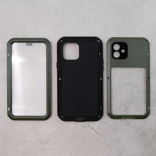 Love Mei Back Cover Metallic Green (iPhone 12 / 12 Pro)