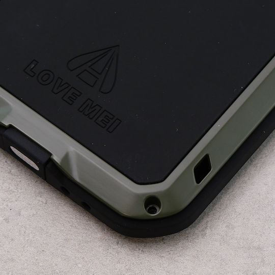 Love Mei Back Cover Metallic Green (iPhone 12 / 12 Pro)