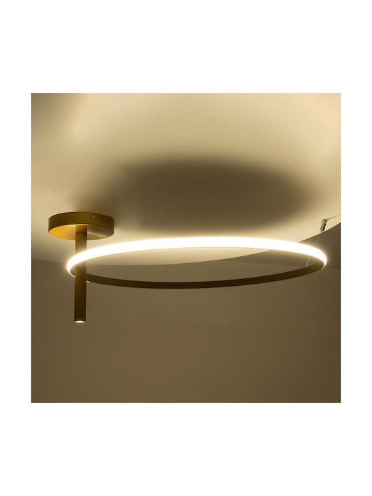 GloboStar Verona Таванно осветление 60бр Златист с Вграден LED