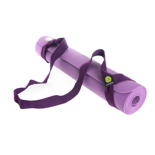 Simply Green Mat Carry Strap W4cm Purple
