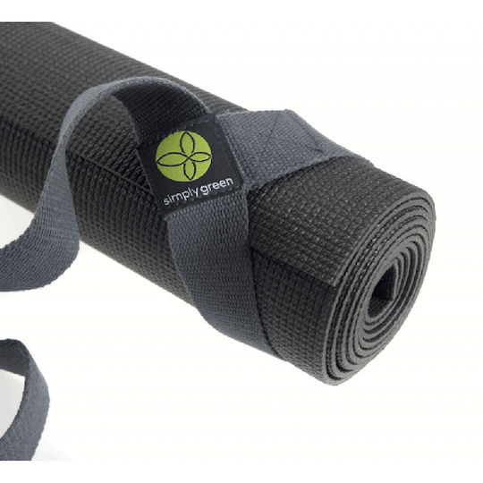 Simply Green Mat Carry Strap W4cm Gray
