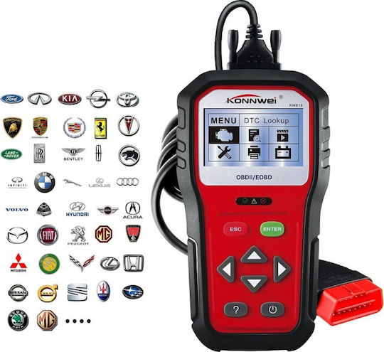 Konnwei Car Diagnostics Digital Bluetooth Tool OBD 2