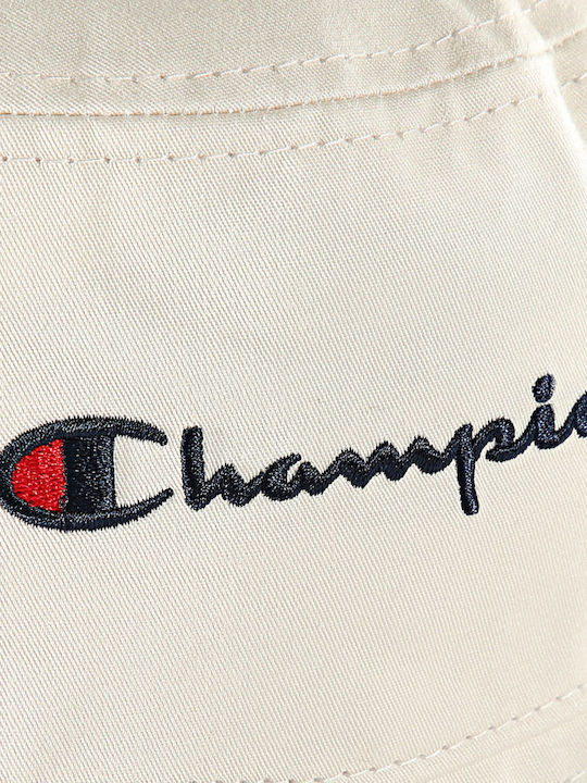 Champion Υφασμάτινo Καπέλο Bucket Μπεζ