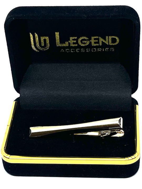 Legend Accessories Clip Γραβάτας Χρυσό