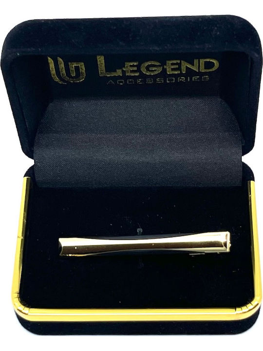 Legend Accessories Clip Γραβάτας Χρυσό