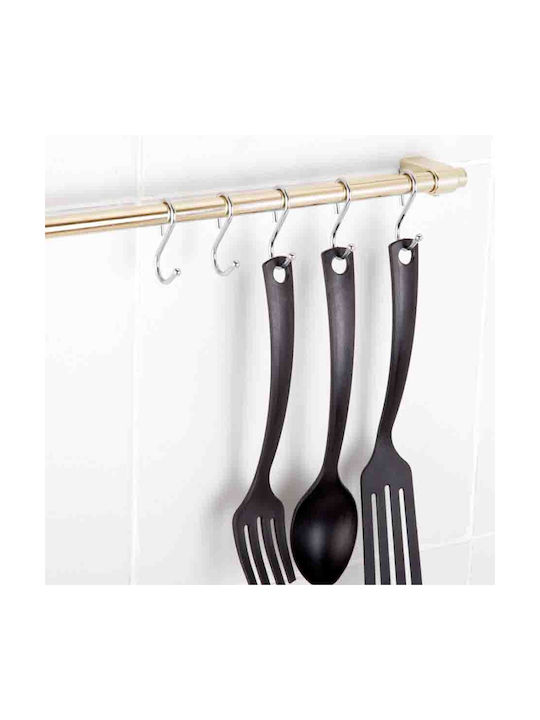 Tekno-Tel Bucătărie Hangers Inox în Argint Culori 80cm