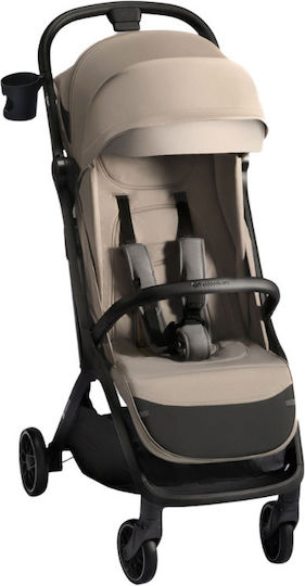 Kinderkraft Nubi 2 Kinderwagen Geeignet für Neugeborene Sand Beige 7.9kg