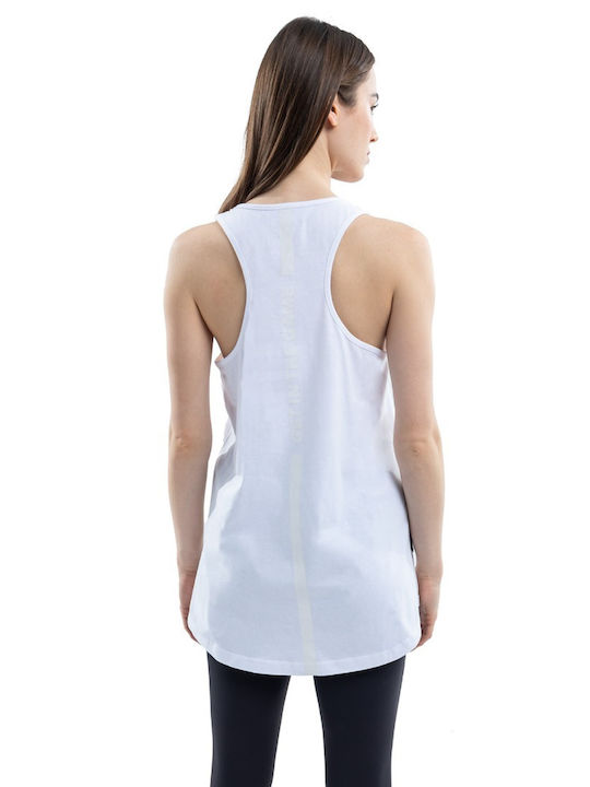 Venimo Women's Athletic Cotton Blouse Short Sleeve White