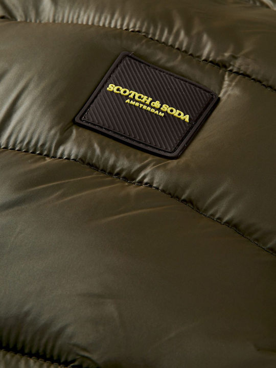 Winter Jacket Puffer Green