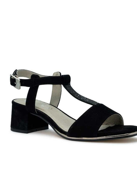 Be Natural Women's Sandals Negru