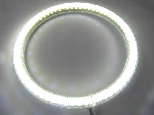 Car Headlight Angel Eyes Rings 12V White Color 1pcs