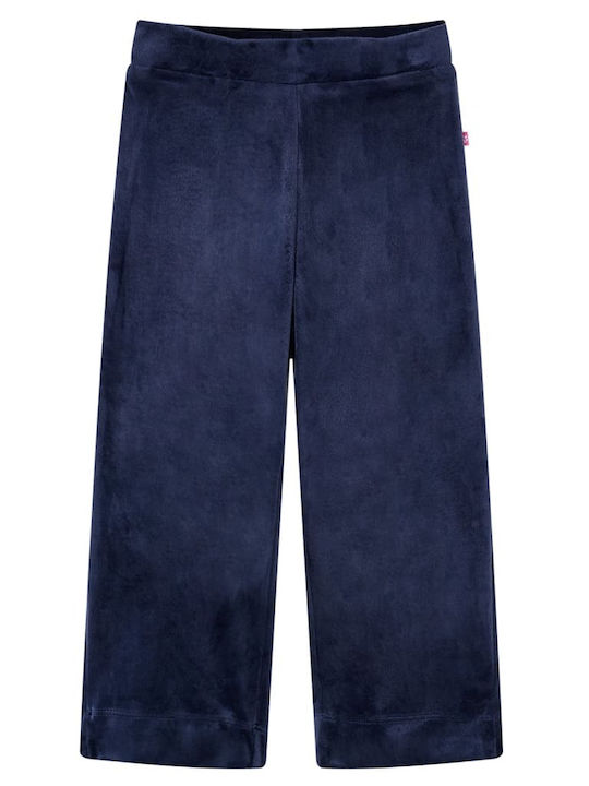 vidaXL Kids Trousers Σκουρο Μπλε