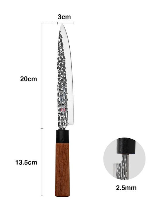 Fissman Kensei Ittosai Cuțit Utilizare Generală Din Oțel Inoxidabil 20cm
