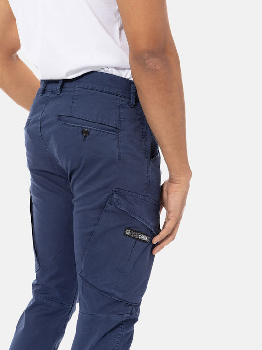 Men's Blue-Navy Trousers