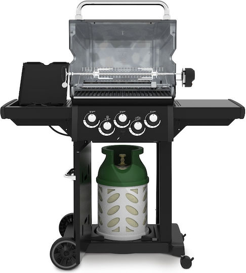 Broil King Royal 390 Gas Grill with 2 pcs 8.8kW and Side Burner