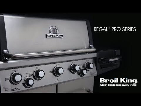 Broil King Regal Q 590 IR Gas Grill with 3 pcs 16kW and Infrared Burner